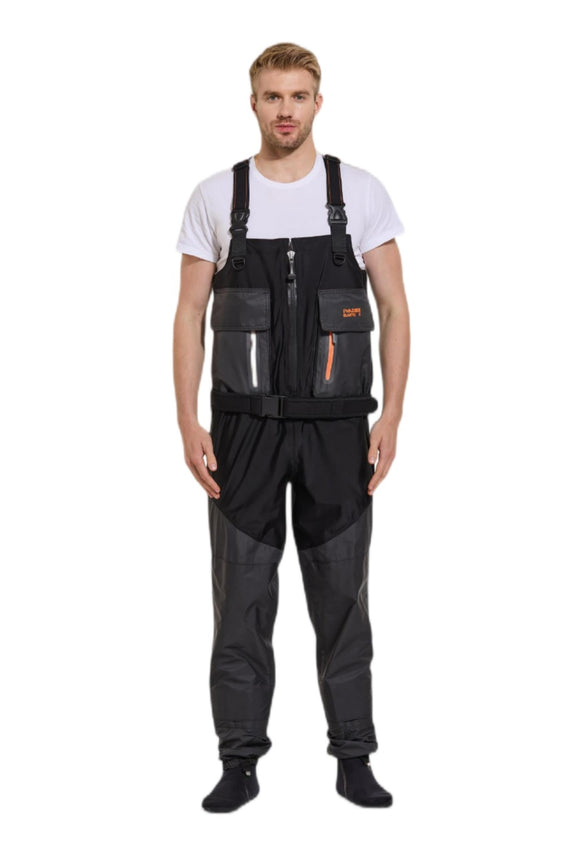P1 Front-zipped  PRO Waders - Stretchable & Stockingfoot