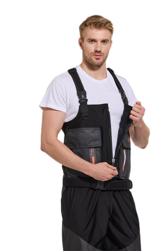 P1 Front-zipped  PRO Waders - Stretchable & Stockingfoot