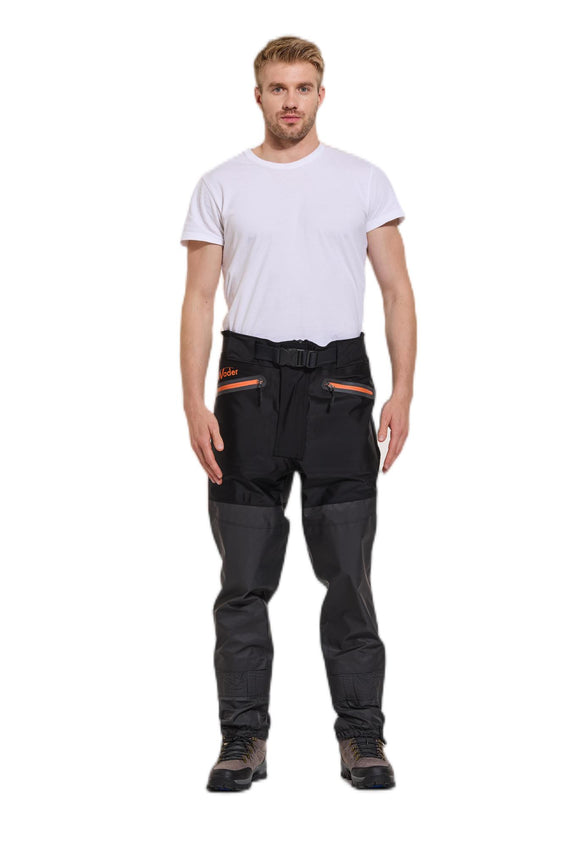 B1 Float Tubes  wading pants with Zipper Front-- Breathable Stocking foot