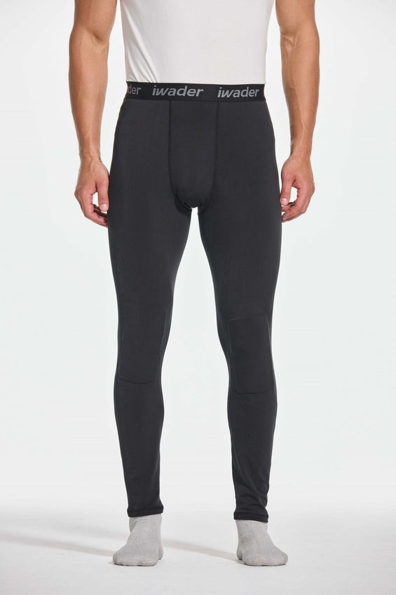 Thermohose mit integrierten Knieschützern