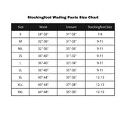 B1 Float Tubes  wading pants with Zipper Front-- Breathable Stocking foot