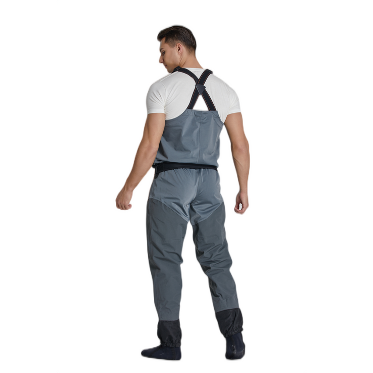D1 Front-zipped Waders - Stretchable & Stockingfoot