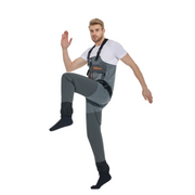 D1 Front-zipped Waders - Stretchable & Stockingfoot