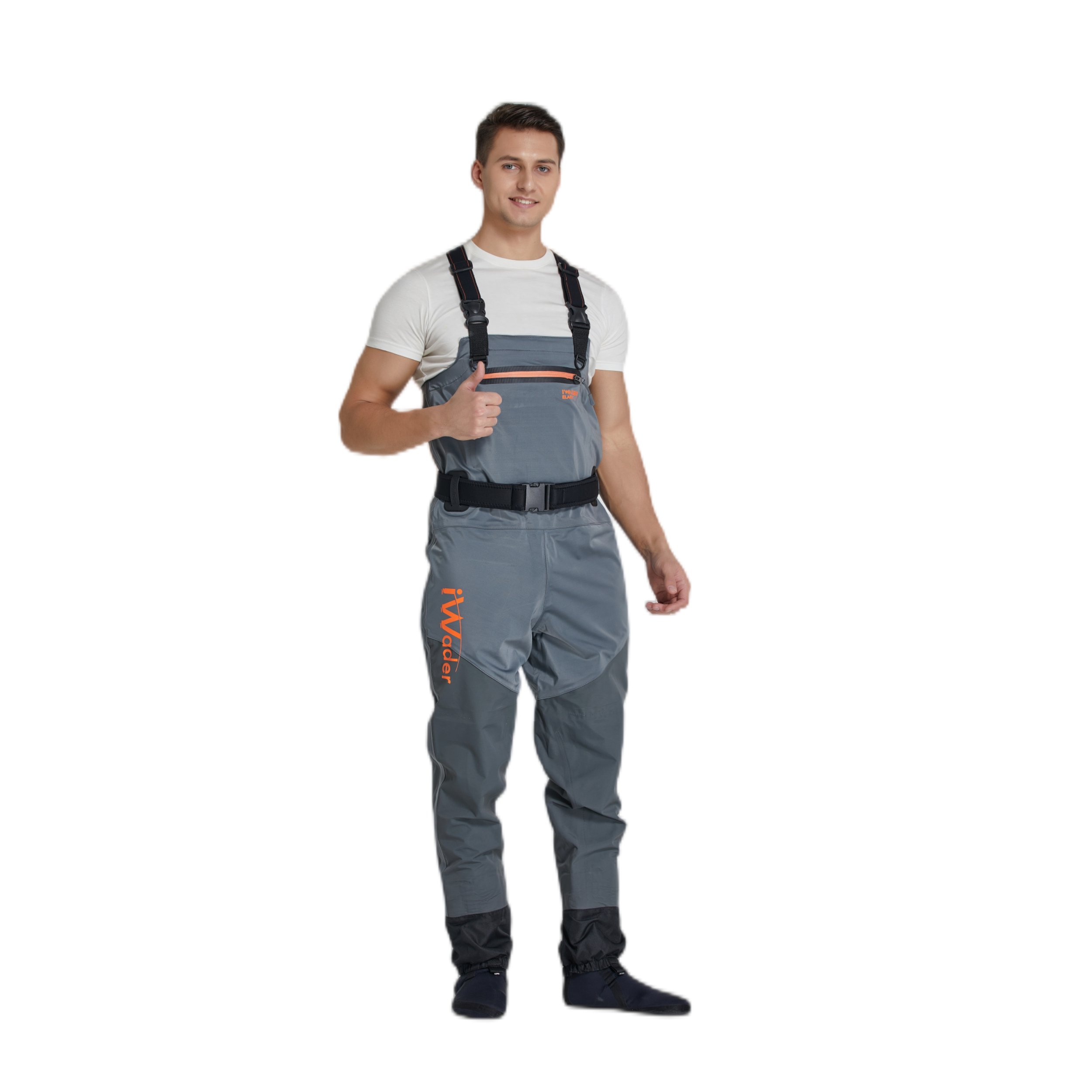 D2 Custom Chest Waders - Breathable & Stockingfoot – iWader