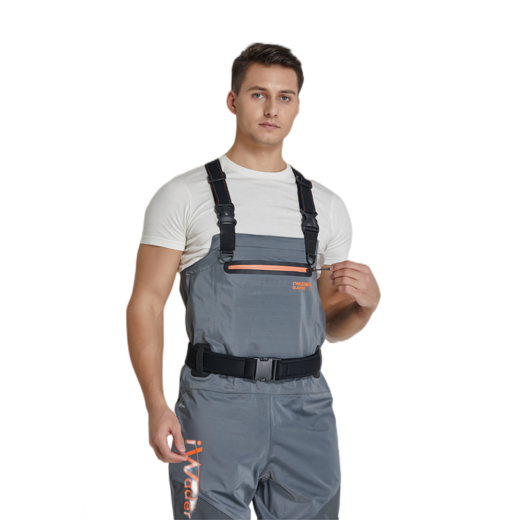 D2 Custom Chest Waders - Breathable & Stockingfoot