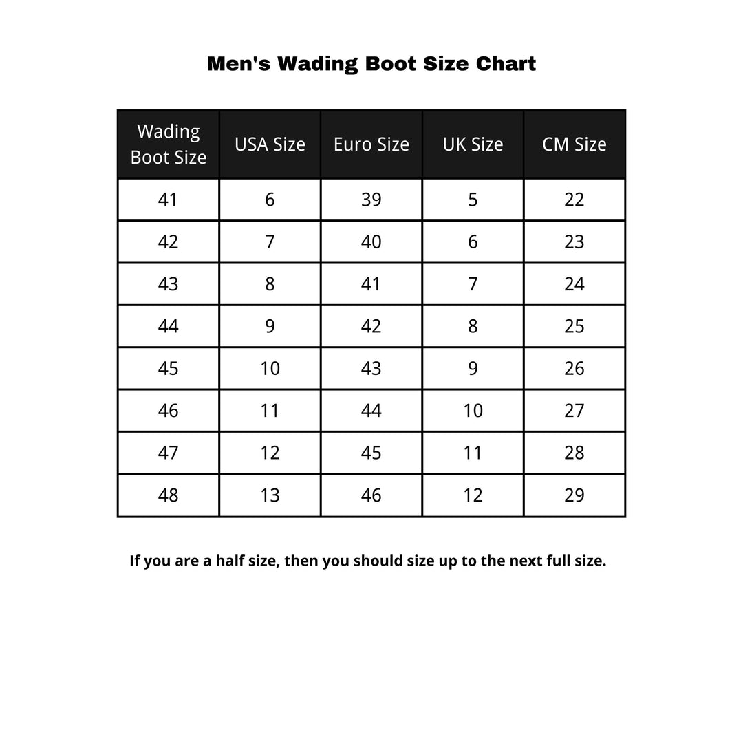 W7 Warrior Wading Boot - Rubber Sole – iWader