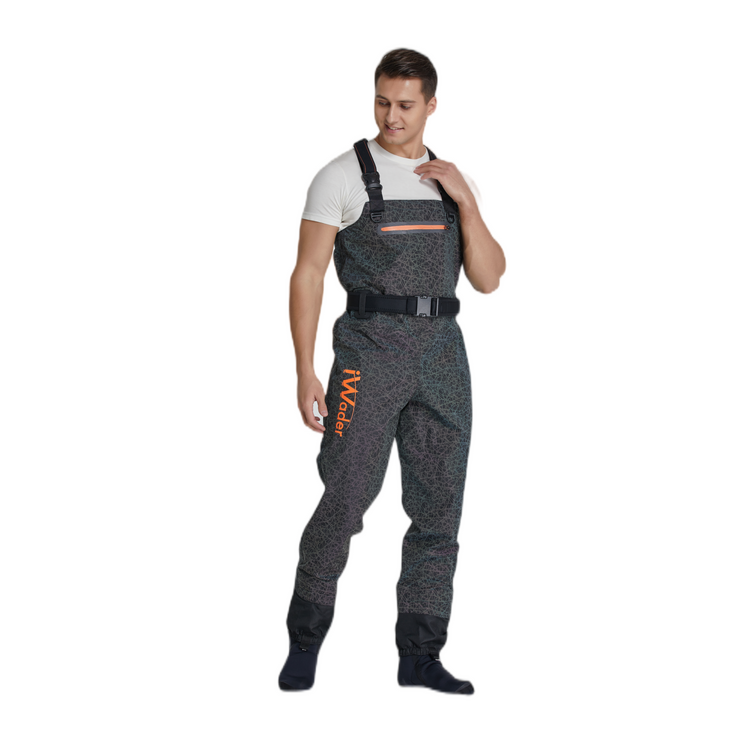 C7  Camo Breathable Waders-A night fishman’s(hunting)Protective suits