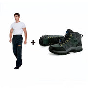 B2 WARRIOR Waders + W7 Wading Boots Rubber Sole